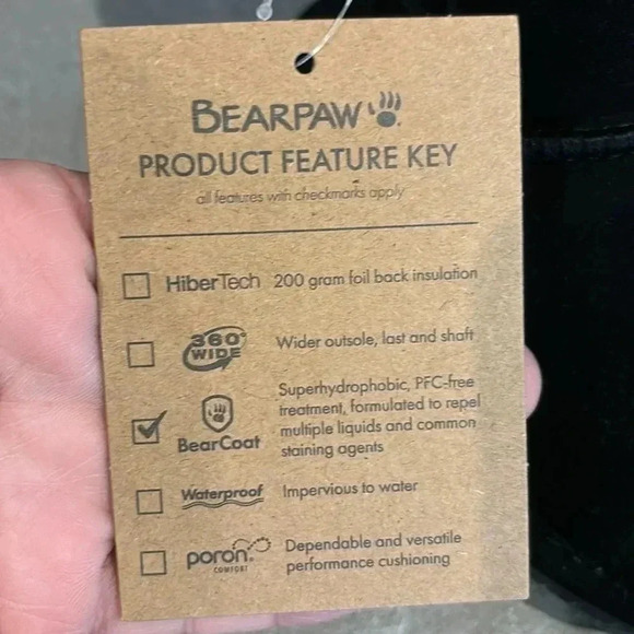 BEARPAW Rosaline Toddler Suede, sheepskin & Wool blend lined booties - 9 - Picture 9 of 15